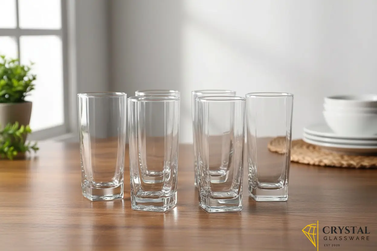 6 Piece Delisoga Glassware Glass Set